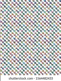 Geometric ornamental vector pattern. Seamless design texture.