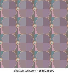 Geometric ornamental vector pattern. Seamless design texture.