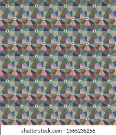 Geometric ornamental vector pattern. Seamless design texture.