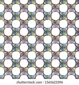 Geometric ornamental vector pattern. Seamless design texture.