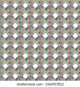 Geometric ornamental vector pattern. Seamless design texture.