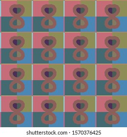 Geometric ornamental vector pattern. Seamless design texture.