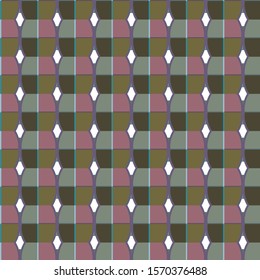 Geometric ornamental vector pattern. Seamless design texture.