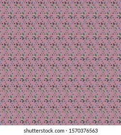 Geometric ornamental vector pattern. Seamless design texture.
