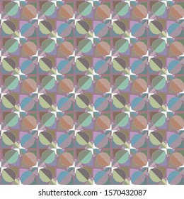 Geometric ornamental vector pattern. Seamless design texture.