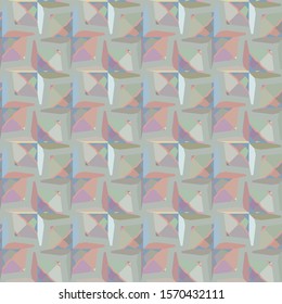 Geometric ornamental vector pattern. Seamless design texture.
