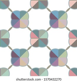 Geometric ornamental vector pattern. Seamless design texture.