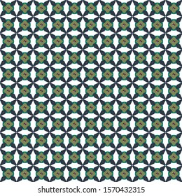 Geometric ornamental vector pattern. Seamless design texture.