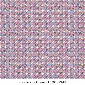Geometric ornamental vector pattern. Seamless design texture.