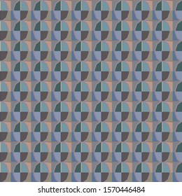 Geometric ornamental vector pattern. Seamless design texture.