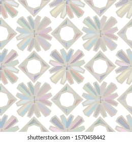 Geometric ornamental vector pattern. Seamless design texture.