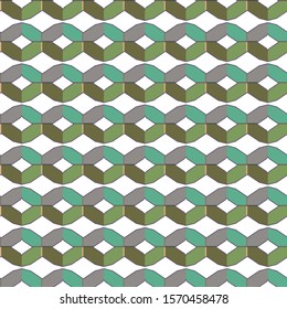 Geometric ornamental vector pattern. Seamless design texture.