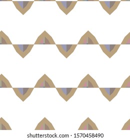 Geometric ornamental vector pattern. Seamless design texture.