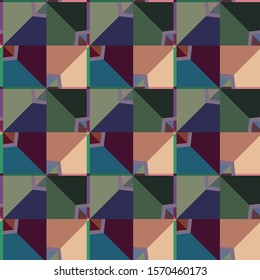Geometric ornamental vector pattern. Seamless design texture.