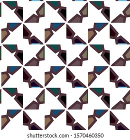 Geometric ornamental vector pattern. Seamless design texture.