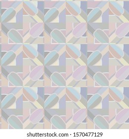 Geometric ornamental vector pattern. Seamless design texture.
