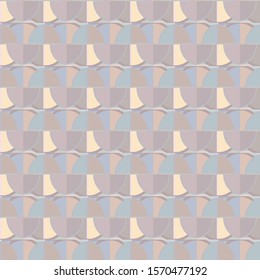 Geometric ornamental vector pattern. Seamless design texture.