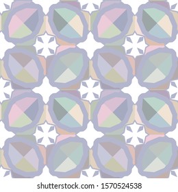 Geometric ornamental vector pattern. Seamless design texture.