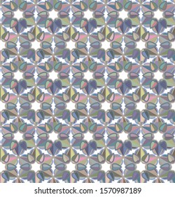 Geometric ornamental vector pattern. Seamless design texture.