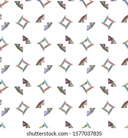 Geometric ornamental vector pattern. Seamless design texture.
