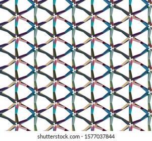 Geometric ornamental vector pattern. Seamless design texture.