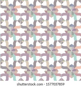 Geometric ornamental vector pattern. Seamless design texture.