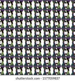 Geometric ornamental vector pattern. Seamless design texture.