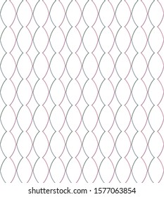 Geometric ornamental vector pattern. Seamless design texture.