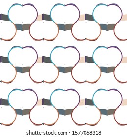 Geometric ornamental vector pattern. Seamless design texture.