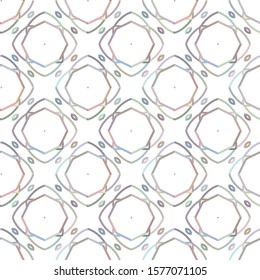 Geometric ornamental vector pattern. Seamless design texture.