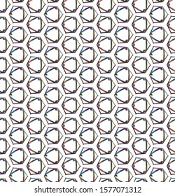 Geometric ornamental vector pattern. Seamless design texture.