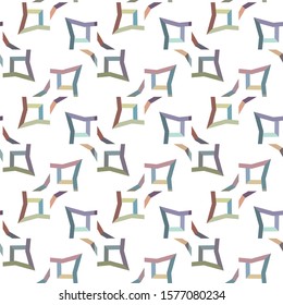 Geometric ornamental vector pattern. Seamless design texture.