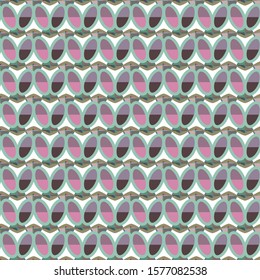 Geometric ornamental vector pattern. Seamless design texture.