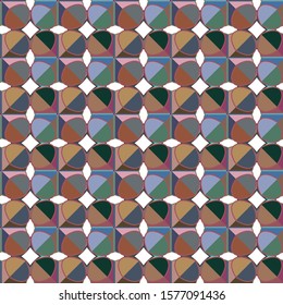 Geometric ornamental vector pattern. Seamless design texture.