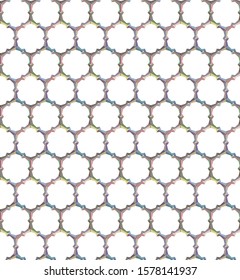 Geometric ornamental vector pattern. Seamless design texture.