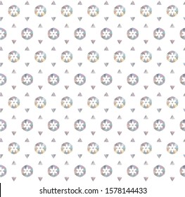 Geometric ornamental vector pattern. Seamless design texture.