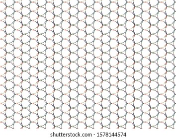 Geometric ornamental vector pattern. Seamless design texture.