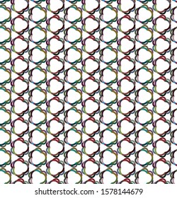 Geometric ornamental vector pattern. Seamless design texture.