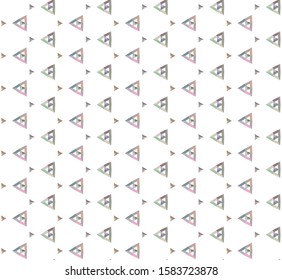 Geometric ornamental vector pattern. Seamless design texture.