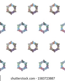 Geometric ornamental vector pattern. Seamless design texture.