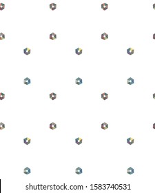 Geometric ornamental vector pattern. Seamless design texture.