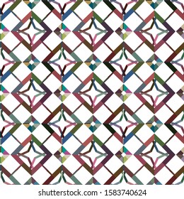 Geometric ornamental vector pattern. Seamless design texture.