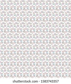 Geometric ornamental vector pattern. Seamless design texture.