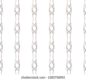 Geometric ornamental vector pattern. Seamless design texture.