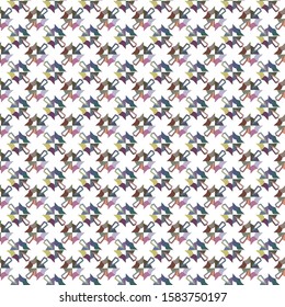 Geometric ornamental vector pattern. Seamless design texture.