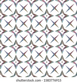 Geometric ornamental vector pattern. Seamless design texture.