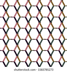 Geometric ornamental vector pattern. Seamless design texture.