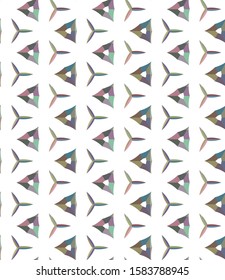 Geometric ornamental vector pattern. Seamless design texture.