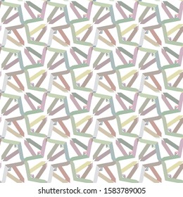 Geometric ornamental vector pattern. Seamless design texture.
