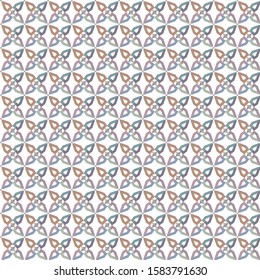 Geometric ornamental vector pattern. Seamless design texture.